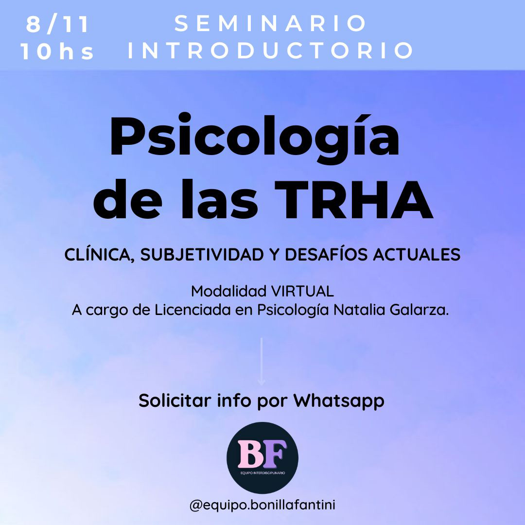 Equipo Bonilla Fantini Psicología 
de las TRHA